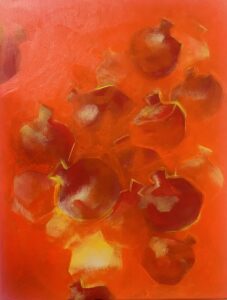 Sunset of pomegranates